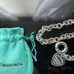 Tiffany & Co necklace and bracelet.